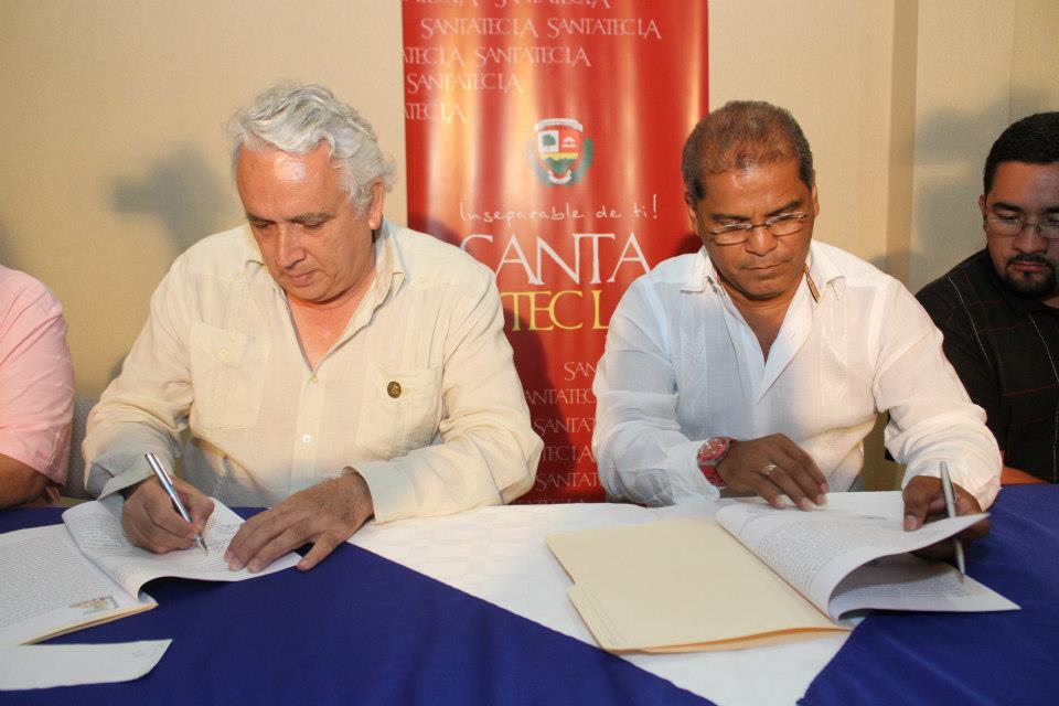 Firma del convenio “Marco Cooperación Mutua entre Municipalidades».