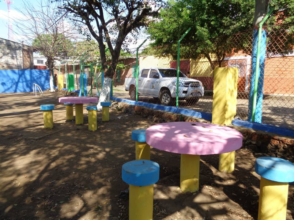 Municipalidad contribuyendo a la recreación infantil