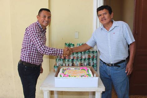 Piedra Brindó Refrigerio al Comedor de los pobres María Auxiliadora de la Parroquia Santa Catarina de Alejandría