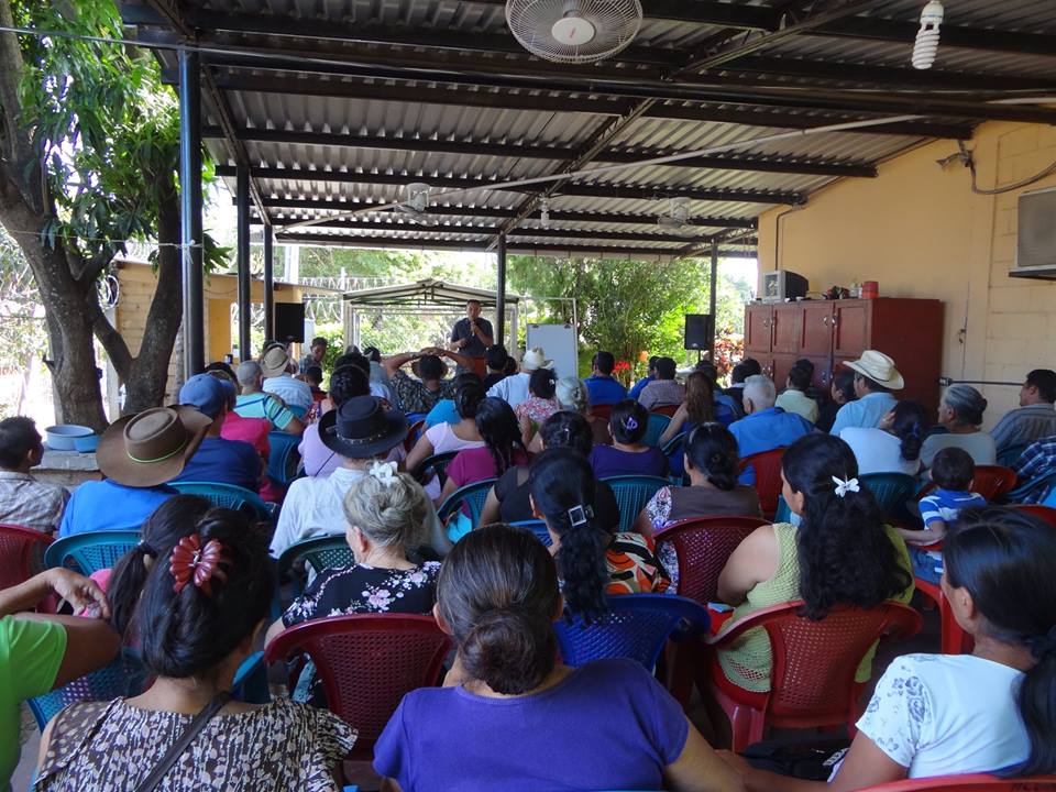 Acto de Juramentación de ADESCO “Milagro de Dios” Cantón La Peña