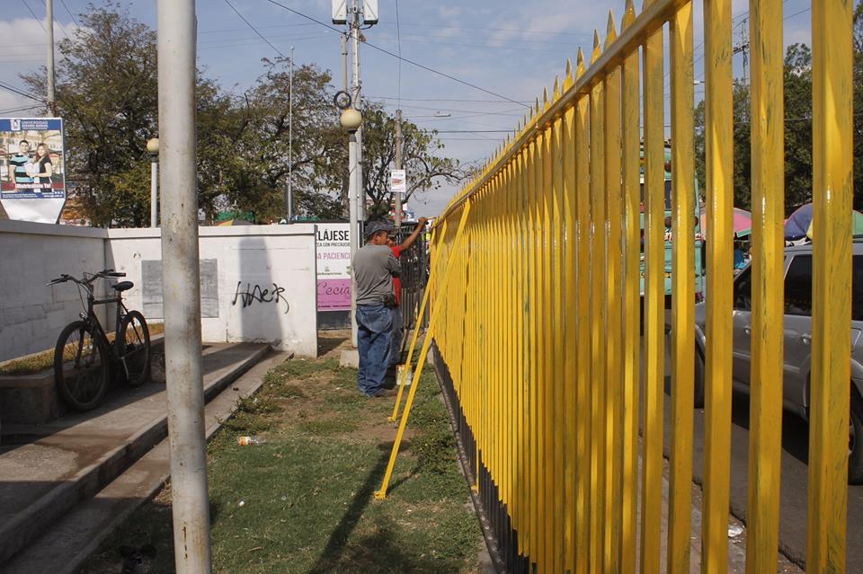 Trabajos de Mejoramiento en el Monumento al Bicentenario