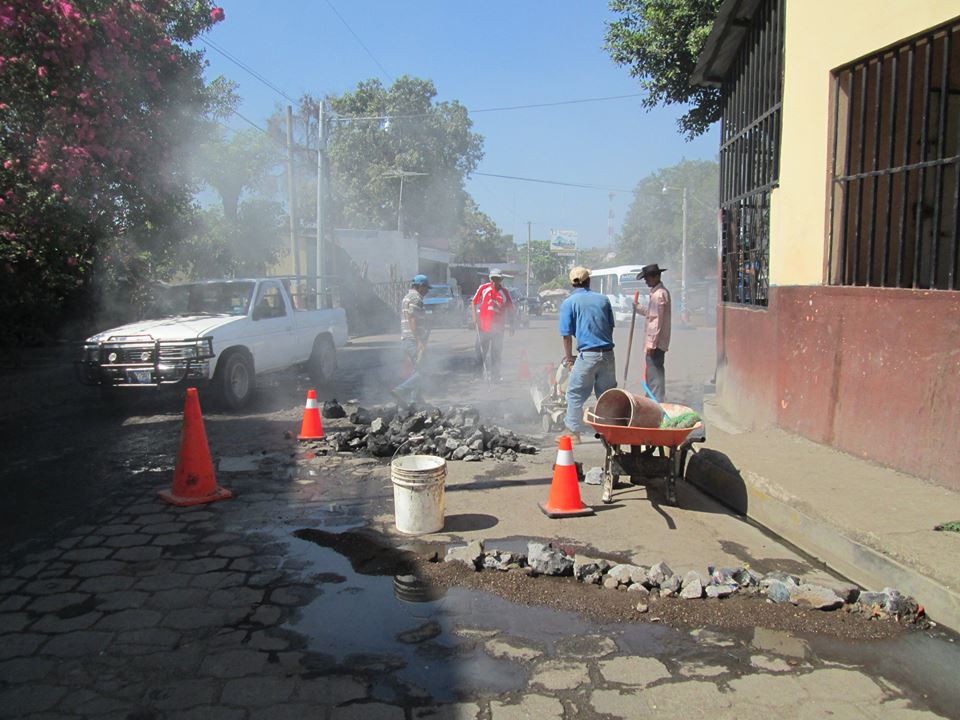 Reparación de un Badén ubicado en Final de la 4ª Calle Oriente