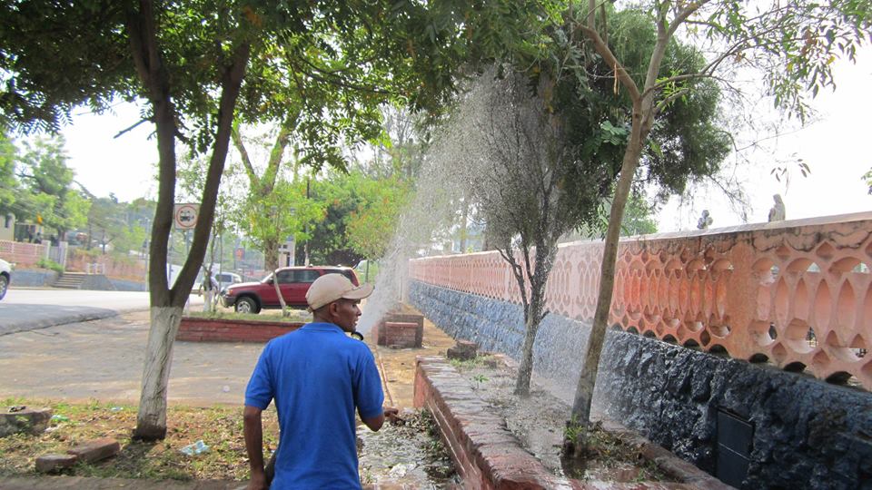 Trabajos de Riego 3ª Calle Poniente y Cementerio Sur