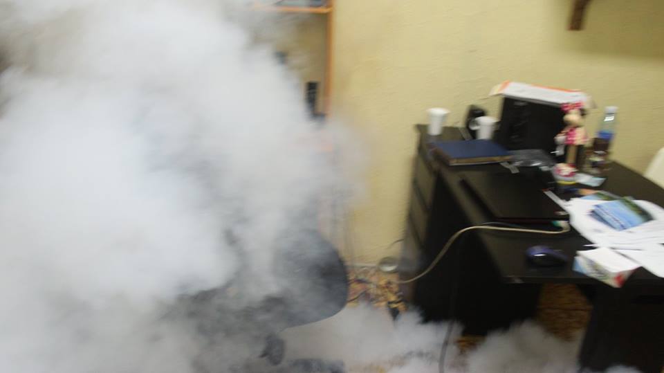 Fumigan Instalaciones de la Alcaldía Municipal de Usulután