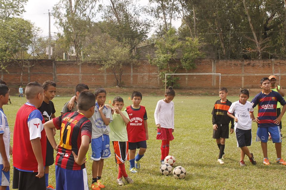 Entreno de la Escuela Municipal de Fútbol