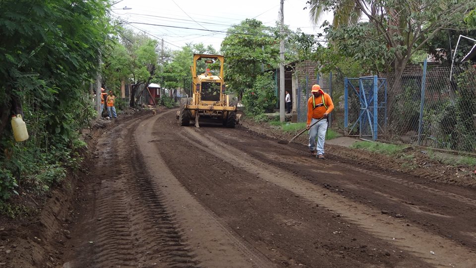 Reparación de Calles en Zona Norte Usulután Frutos de una Gestión