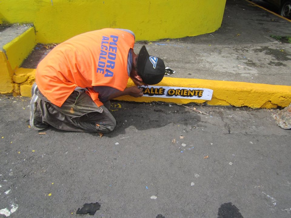 Mosaicos y Señalización Vial en Paseo El Calvario