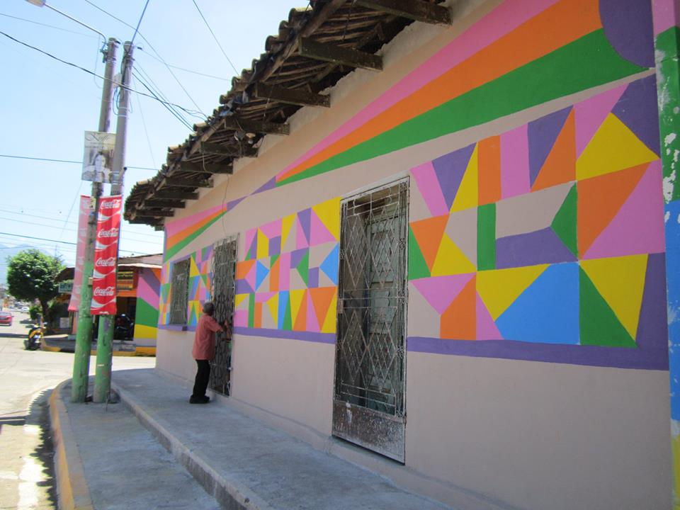 Pintura en Mosaicos y Señalización en Paseo El Calvario