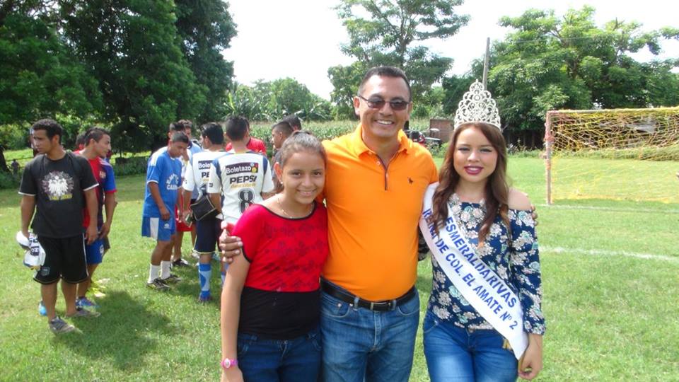 Miguel Jaime (Piedra) Inauguró Torneo de Futbol en Col El Amate