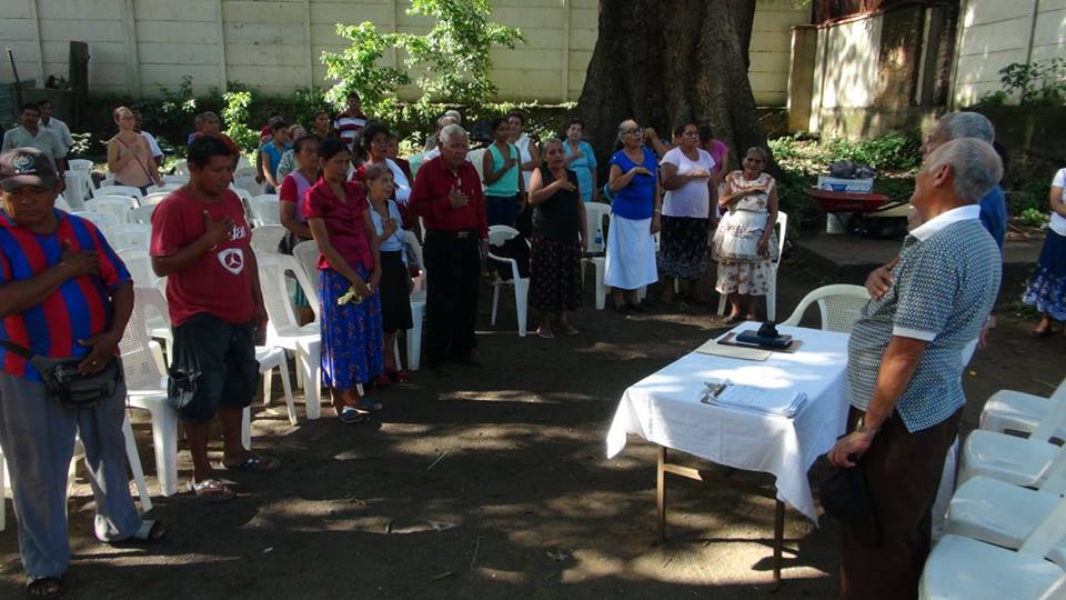 Juramentación de ADESCO Los Ángeles de Colonia Belén