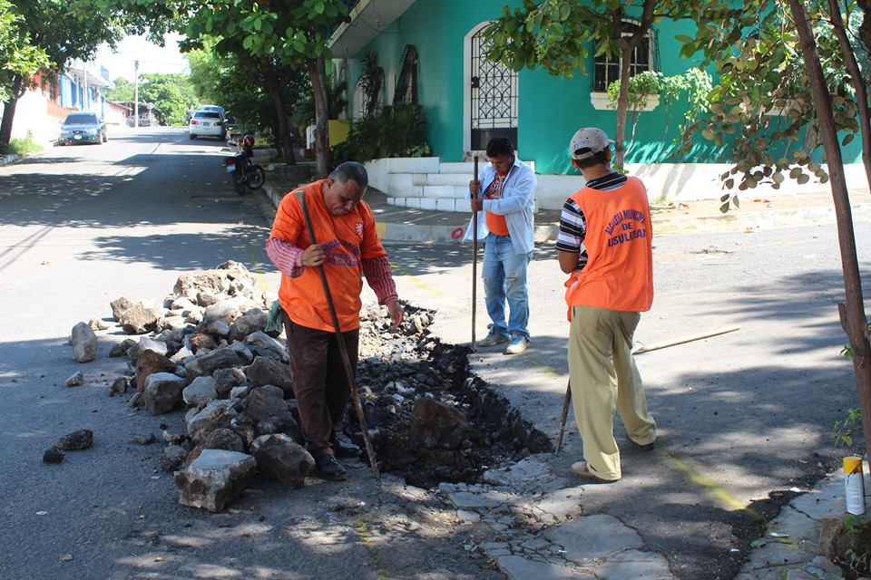 Trabajos de Construcción Badén