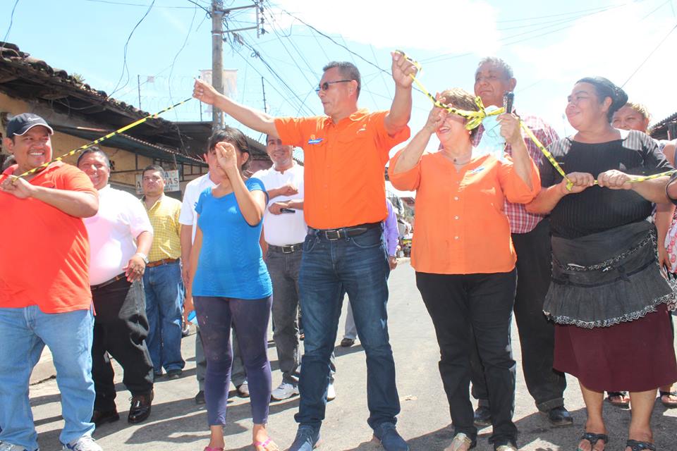 Inauguración Del Proyecto de Reparación de Baches y Recarpeteo