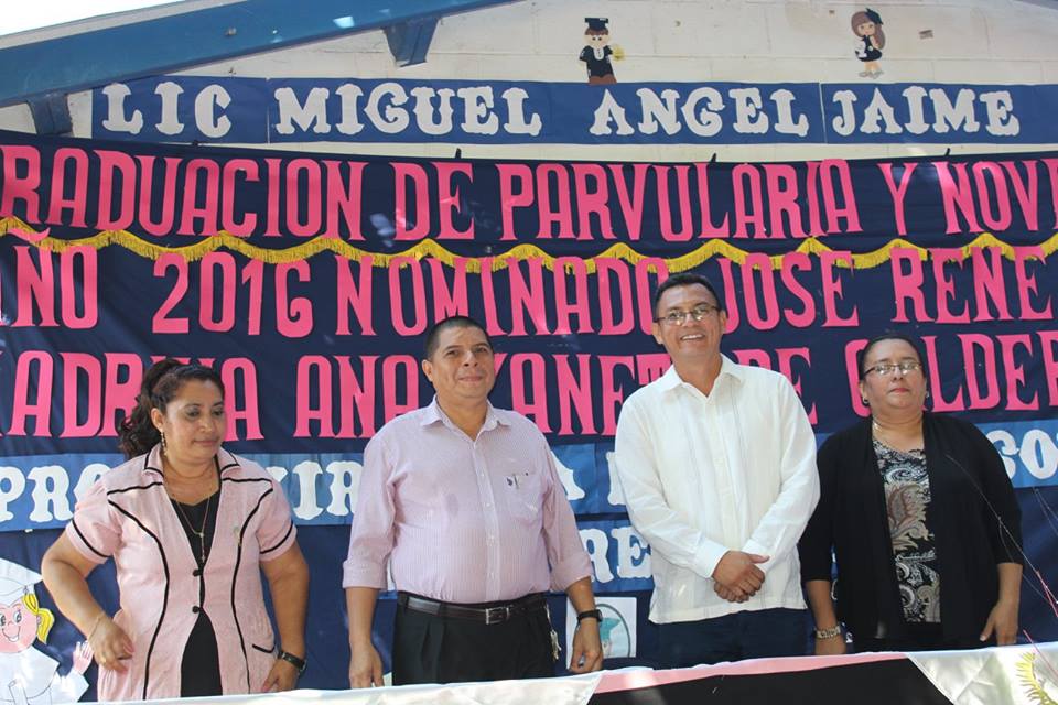 Acto de Graduación Nominado Miguel Angel Jaime