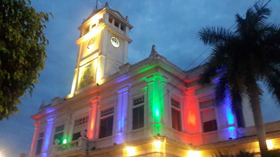 Invitación gran inauguración de luces de navidad en el Parque Raúl F. Munguía