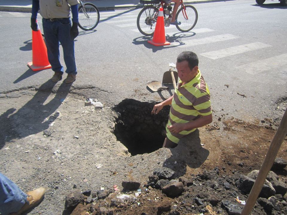 Reparación de Cárcava en 4ª Av. Sur