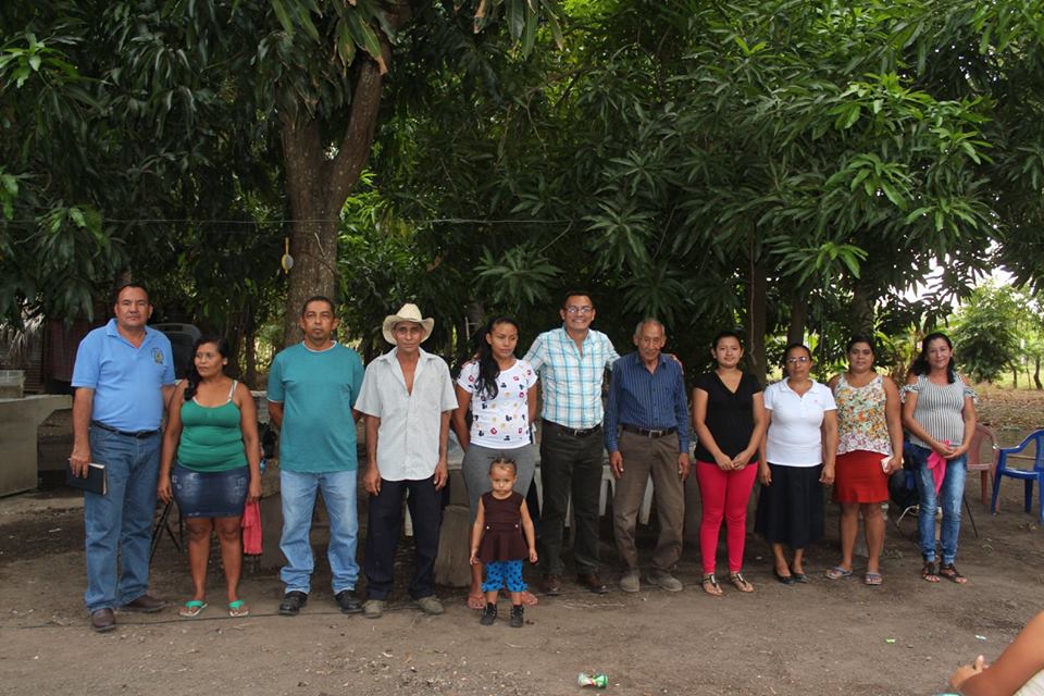 Juramentación ADESCO Nuevo Amanecer, Crío Los Tubos Pto Parada