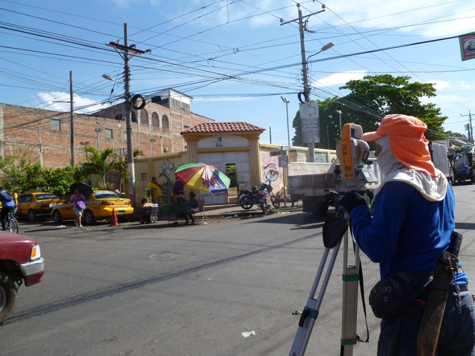 Levantamiento Topográfico en Instalaciones del Gimnasio Municipal