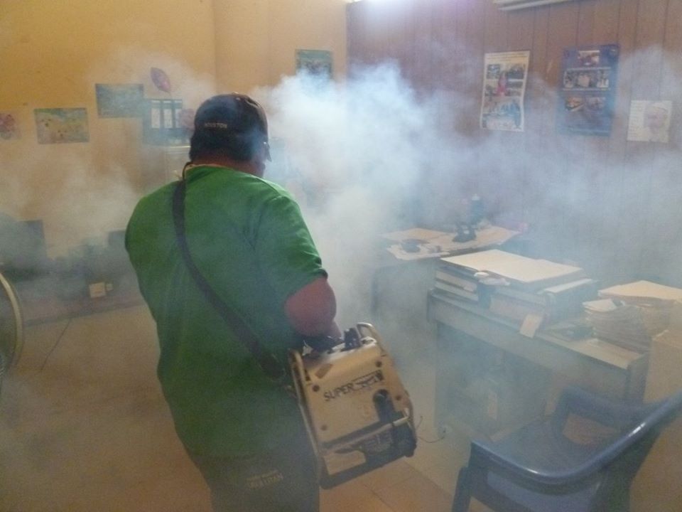 Fumigación de Oficinas ubicadas en 2ª Planta de Palacio Municipal