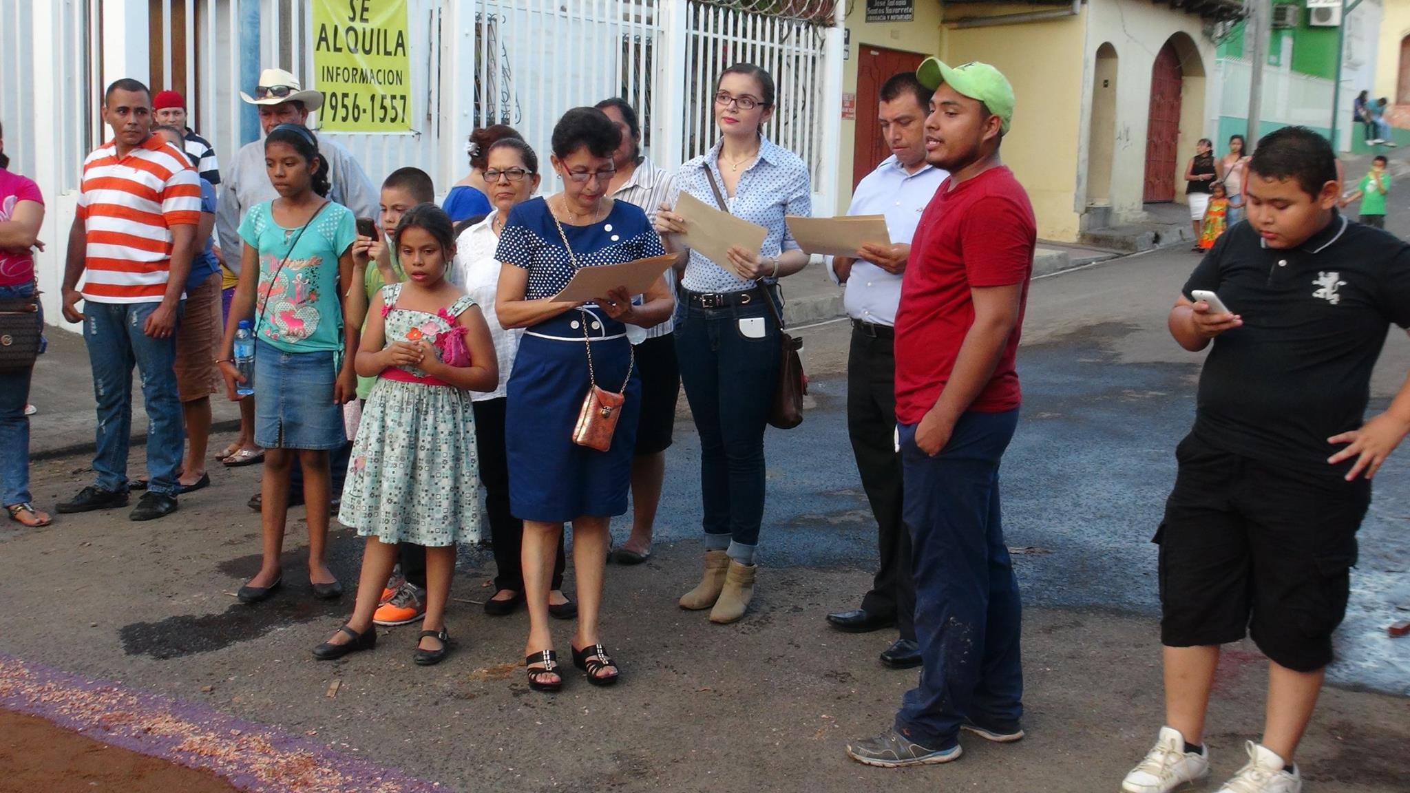 Premiación Concurso de Alfombras en Feria del Pa