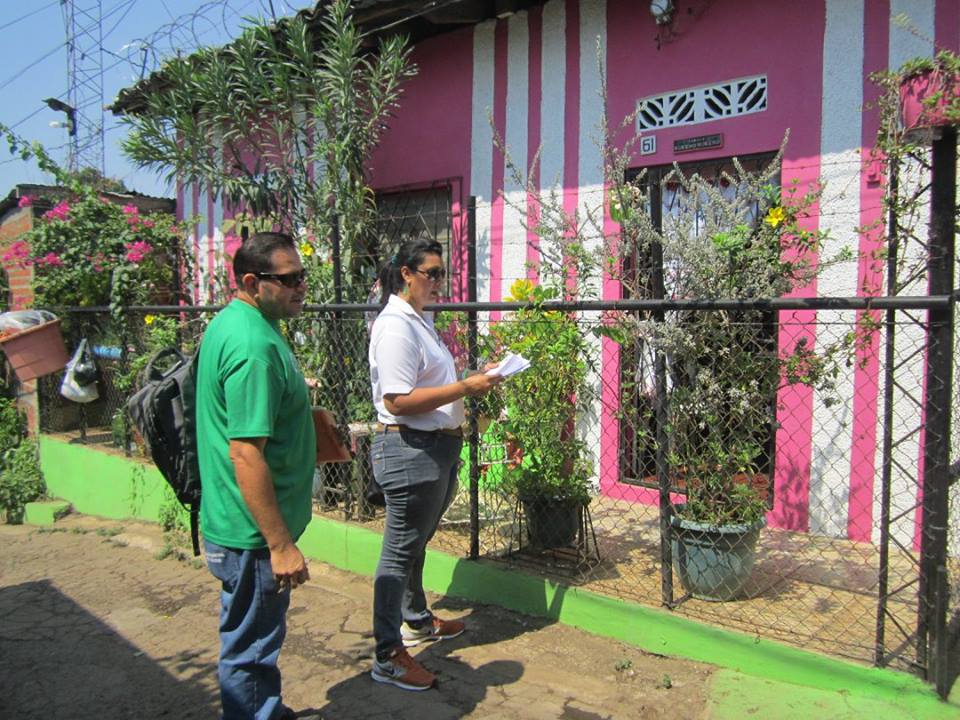 Entrega de Notificaciones en Colonia Margaritas y Res. Don Bosco