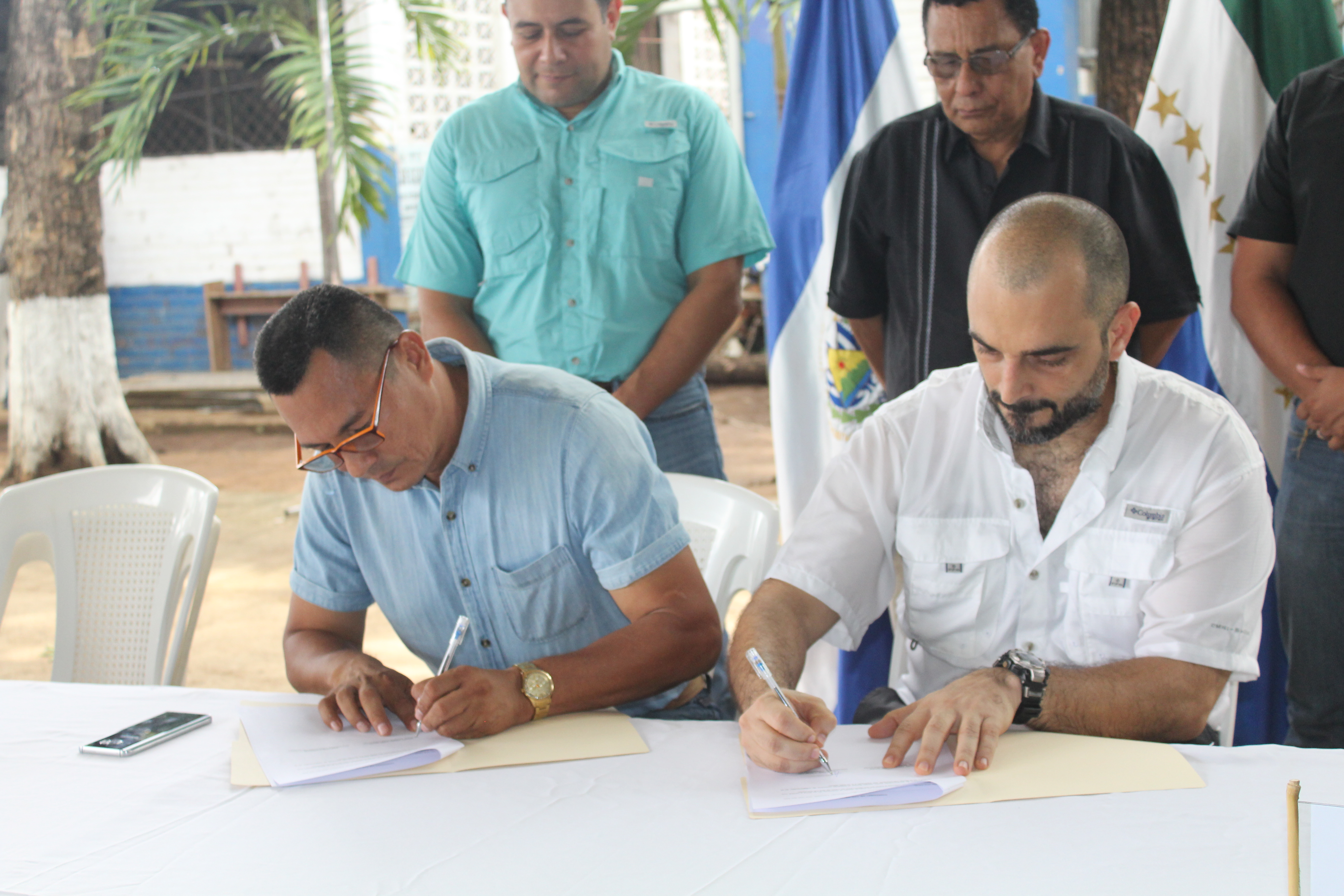 Entrevista de Miguel Jaime Piedra, Alcalde en Firma de Convenio Fomentando Valores