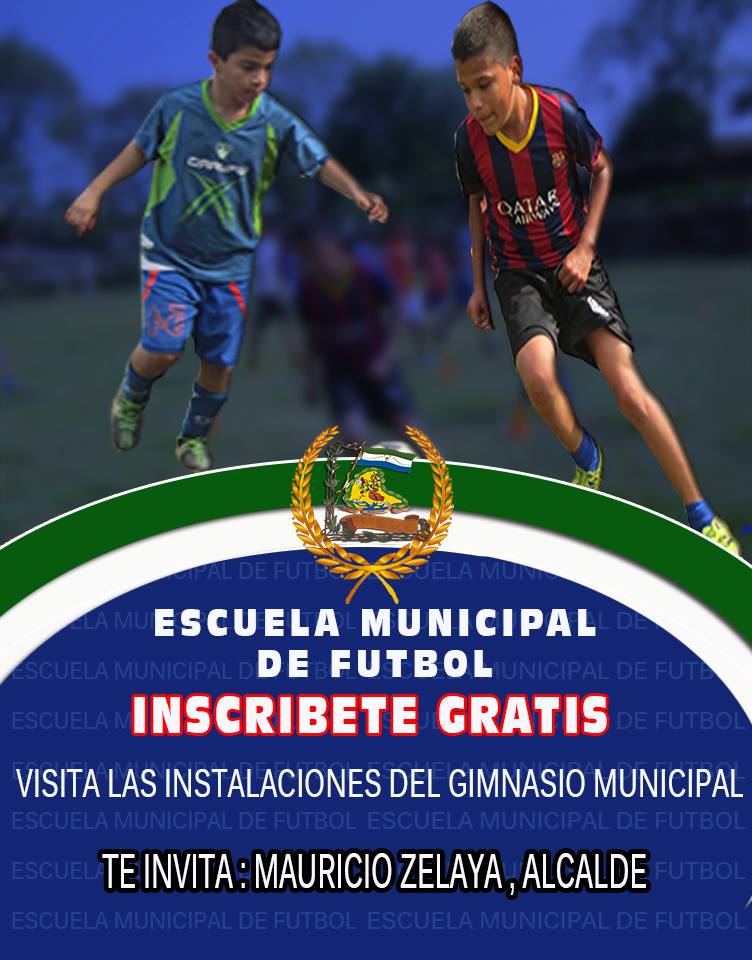 Inscribete en la Escuela Municipal de Futbol